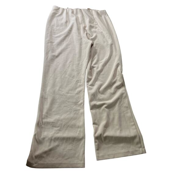 Abercrombie Beige Stretch Waist Pull On Trouser Sz XL Tall Office Work Career - Picture 4 of 11